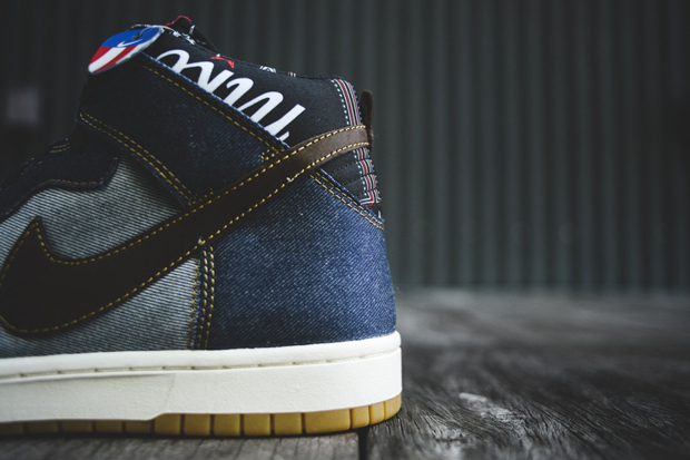 Nike Dunk High Cmft Blue Denim Murka 06