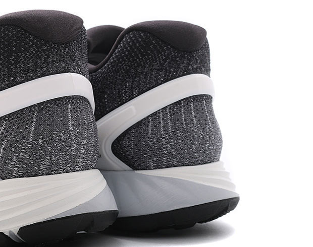 Nike Flyknit Lunarglide 7 Em Black White 08