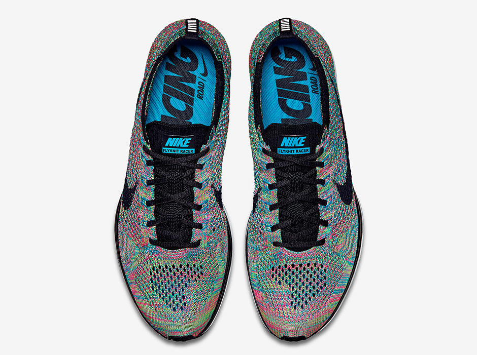 Nike Flyknit Racer Multi Color Returning 05