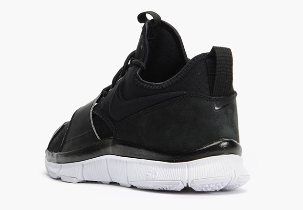 Nike Free Ace Leather Black White 1