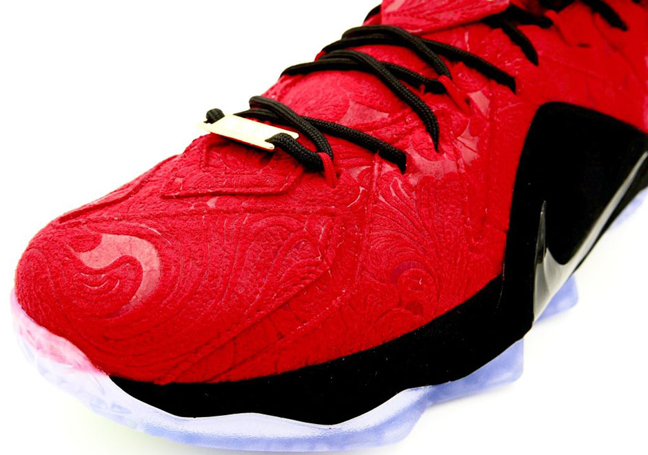 Nike Lebron 12 Ext Red Paisley 3