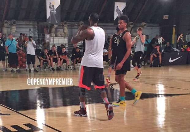 Is LeBron James Wearing The Nike LeBron 13?