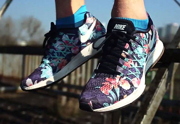 Floral Mesh Uppers On Nike's New Pegasus 32 Running Shoe