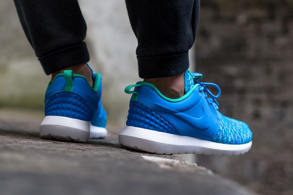 Nike Roshe Run Flyknit Prm Photo Blue 04