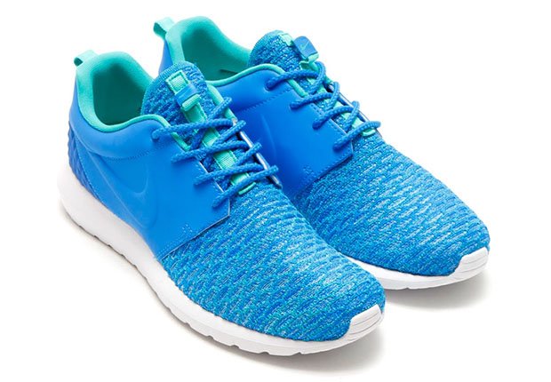 Nike Roshe Run Flyknit Prm Photo Blue Atomic Teal