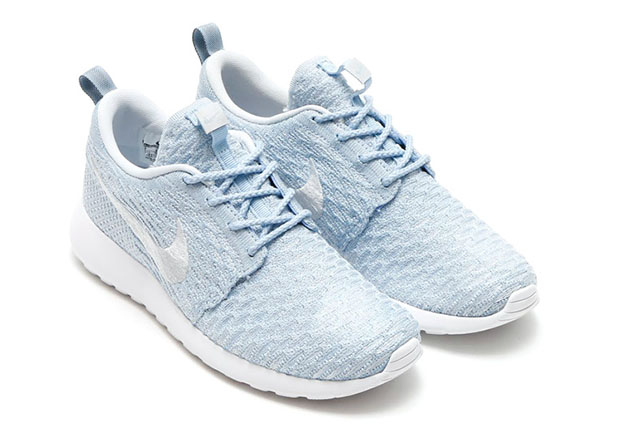 Nike Roshe Run Flyknit Prm Wmns Light Armory Blue