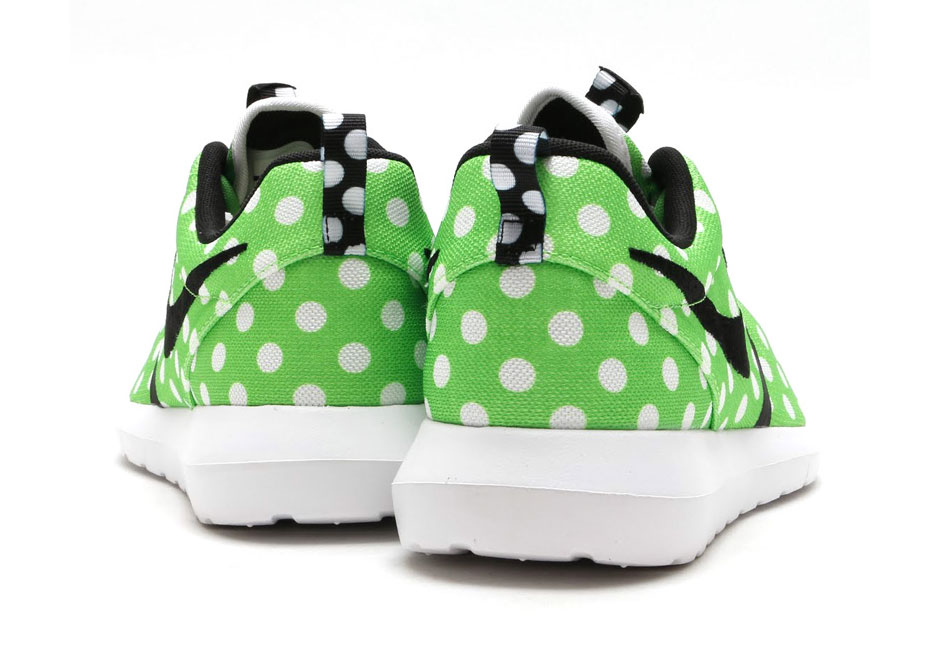 Nike Roshe Run Polka Dot Neon 5