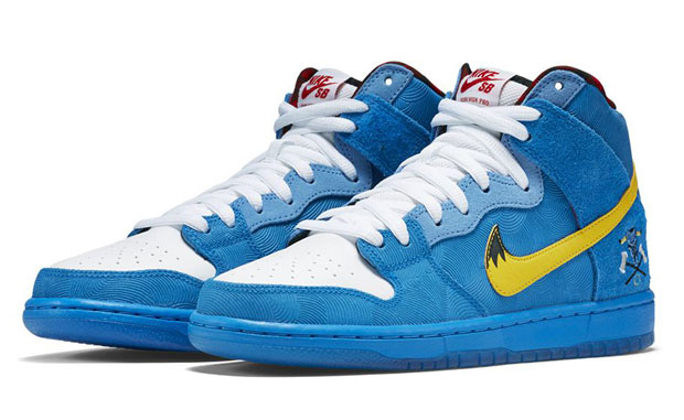 Nike Sb Dunk Hi Blue Ox 2