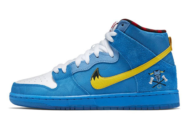 Nike Sb Dunk Hi Blue Ox 3