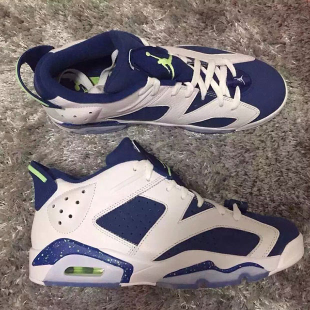 Seahawks Jordan 6 Low 3