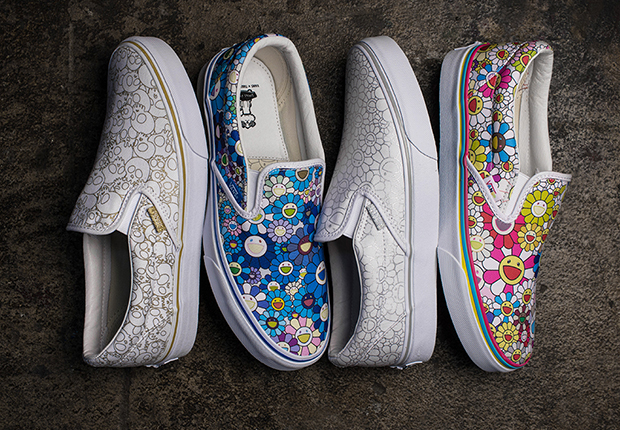 Takashi Murakami's Signature Artwork To Appear On Classic Vans Shoes