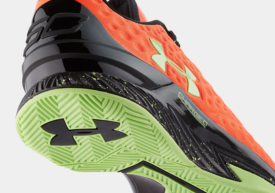 Ua Curry One Low Bolt Orange Avex Green