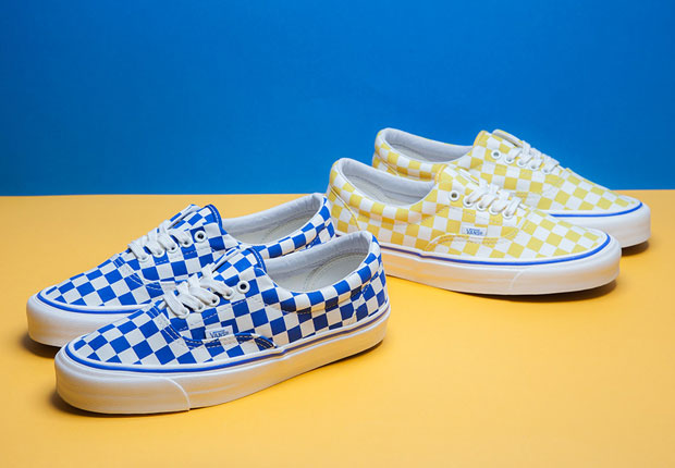 The Iconic Vans Era "Checkerboard" Releases In Two New Colorways