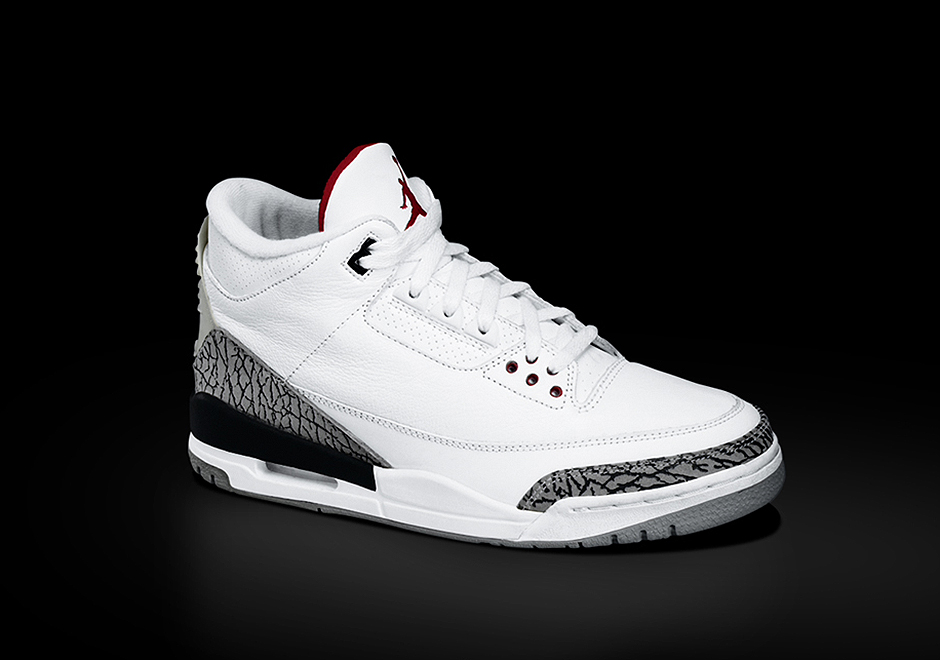 Air Jordan 3 White Cement