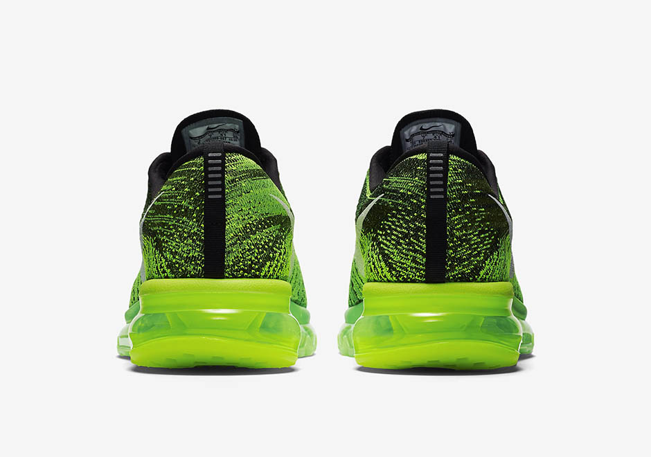 Nike Flyknit Air Max Voltage Green 4