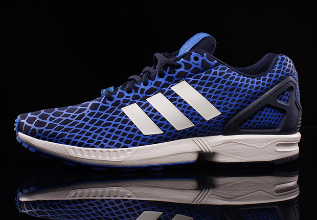 Adidas Zx Flux Techfit Royal Blue 2