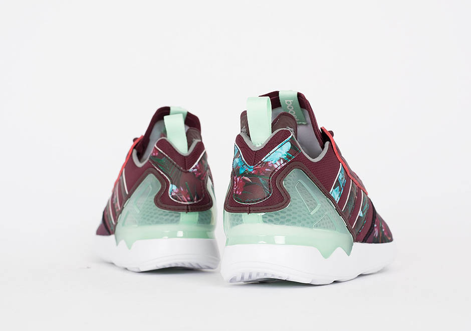 Adidas Zx 8000 Boost Floral Maroon 3