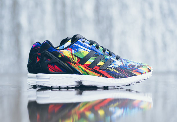 Adidas Zx Flux Print Multicolor 12