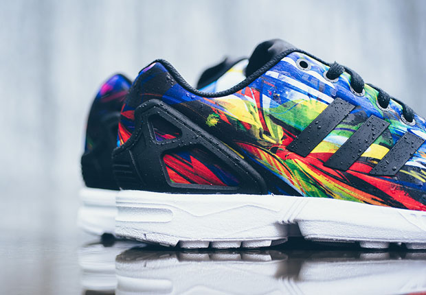 Adidas Zx Flux Print Multicolor 13