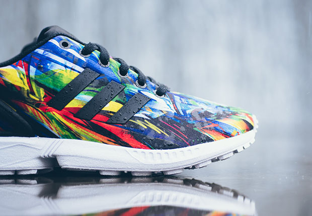 Adidas Zx Flux Print Multicolor 14