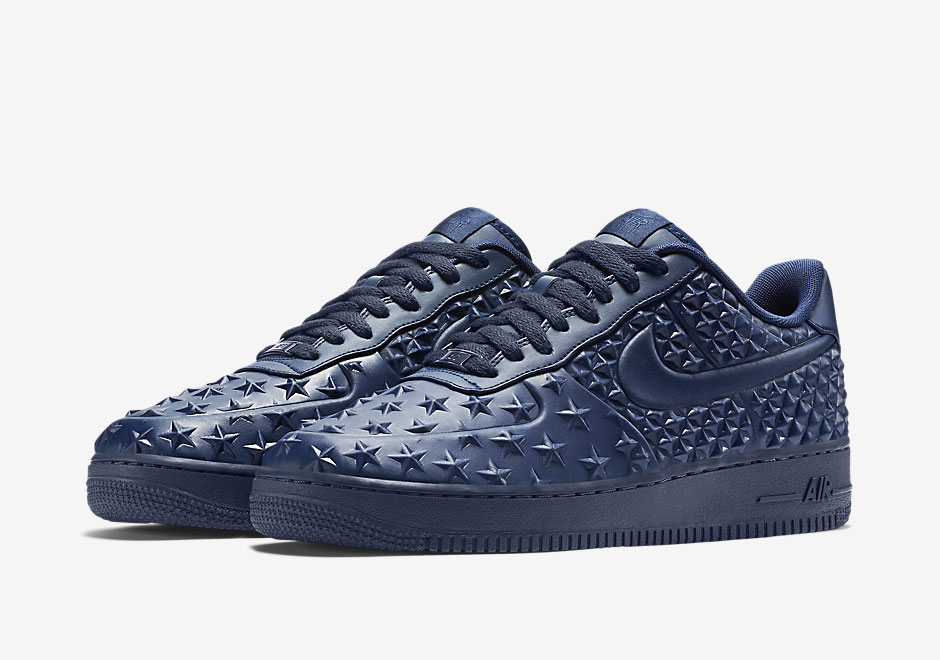 Bold Navy On The Nike Air Force 1 Low "Independence Day" Pack