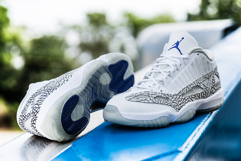 A Detailed Look At The Air Jordan 11 IE Low "Cobalt"