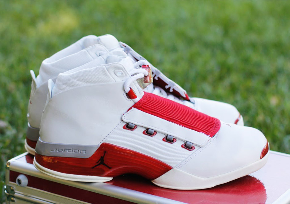 Air Jordan 17 White Red