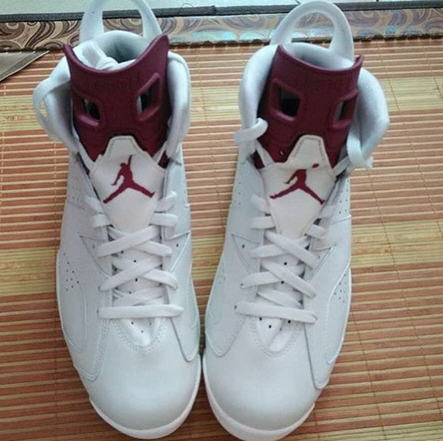 Air Jordan 6 Maroon 2015 Release 1