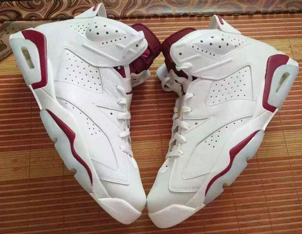 Air Jordan 6 "Maroon" Is Back With Nike Air