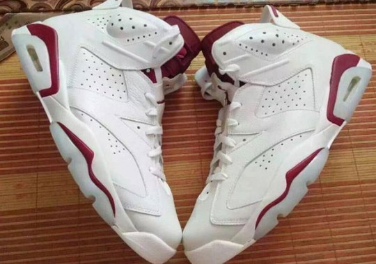 Air Jordan 6 “Maroon” Is Back With Nike Air