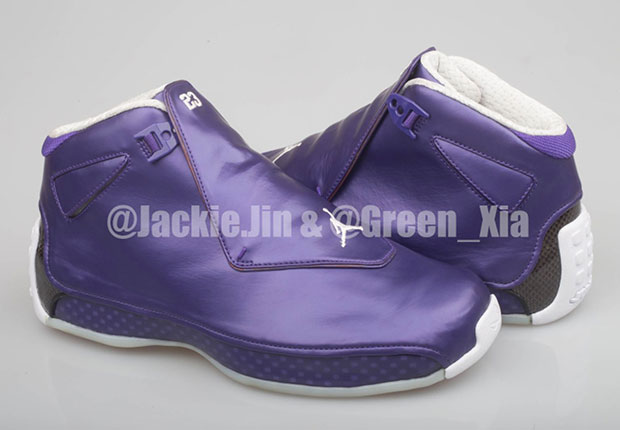 Air Jordan Rainbow Pe Sample Set Purple 5