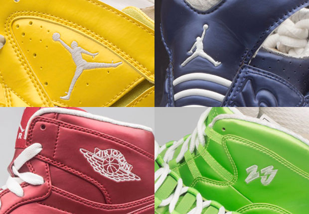 Air Jordan Rainbow Pe Sample Set Summary