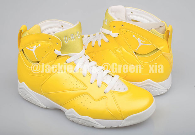 Air Jordan Rainbow Pe Sample Set Yellow 3