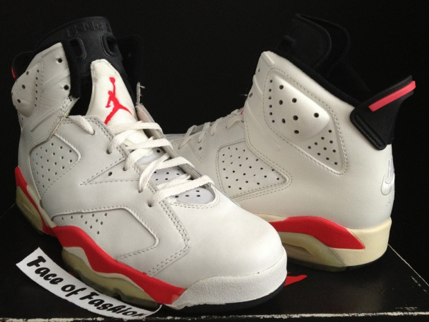 Air Jordan Vi White Infrared Nike Air 1991