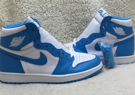 First Look at the Air Jordan 1 Retro High OG “UNC”