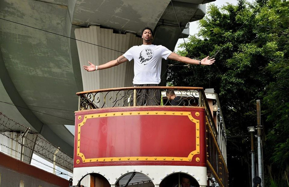 Anthony Davis Tours China For Nike Bball 05