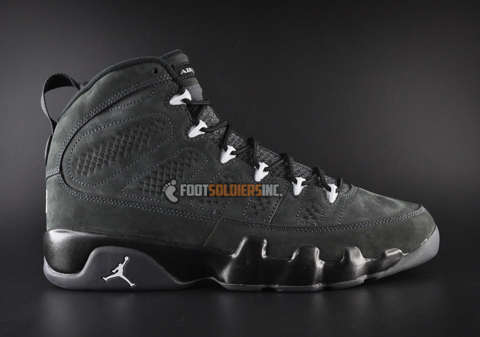 Anthracite Jordan 9 Oregon 3