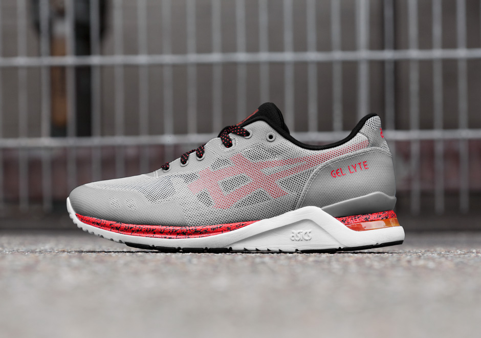 Asics Gel Lyte Iii Evo Grey Red 1