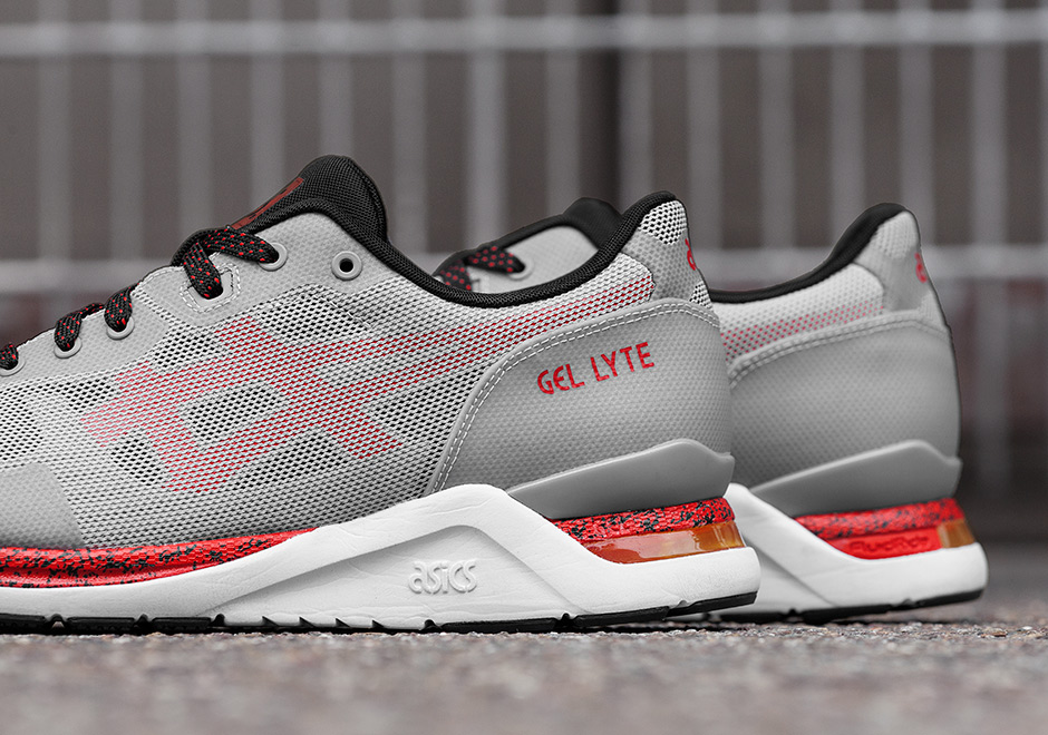 Asics Gel Lyte Iii Evo Grey Red 2