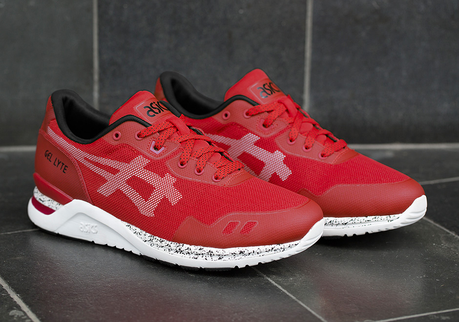 Asics Gel Lyte Iii Evo Red Black 2