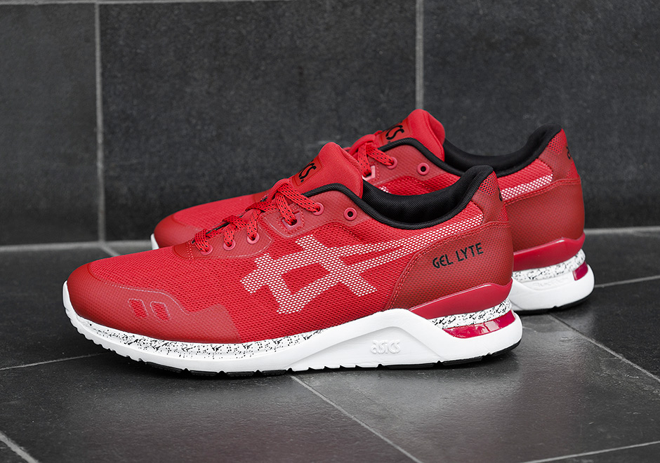 Asics Gel Lyte Iii Evo Red Black 3