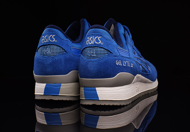 Asics Gel Lyte Iii Tonal Suede Blue 2