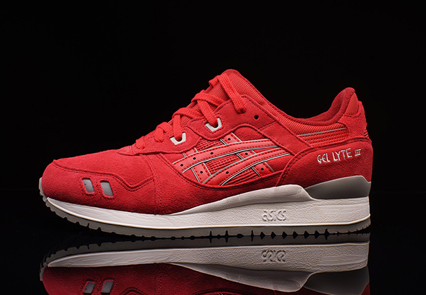 Asics Gel Lyte Iii Tonal Suede Red