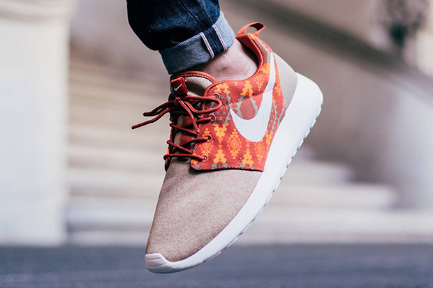 Aztec Print Nike Roshe Run Earth Tones 04