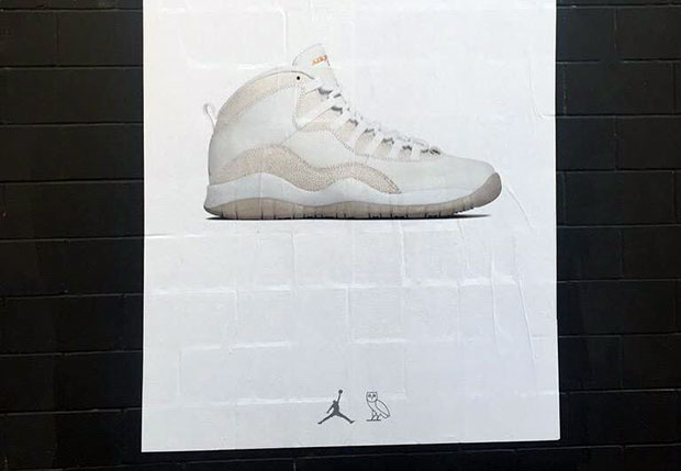 Jordan Brand And OVO Have Posters Of Drake’s Air Jordan 10 In The Streets