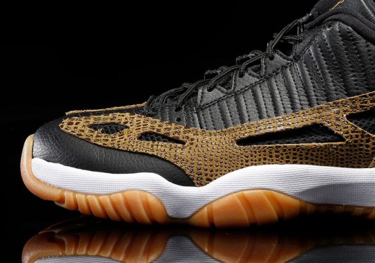 Another Look At The Air Jordan 11 IE Low “Croc”