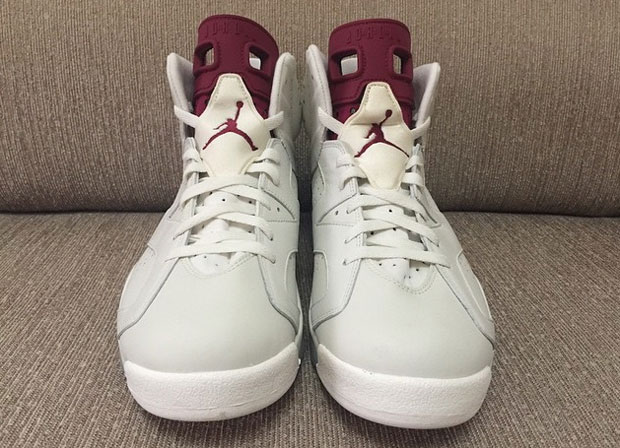 Jordan 6 Maroon 2015 2