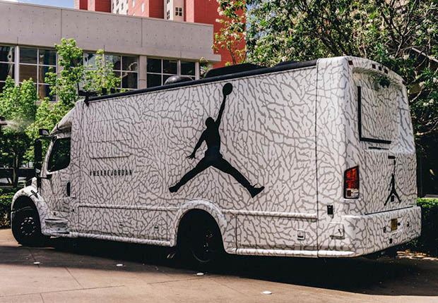 Jordan Brand Elephant Print Truck Vegas 1