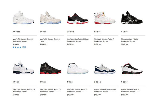 Air Jordan Retro Restock At Finishline