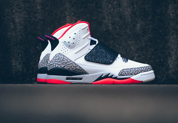 Jordan Son Of Mars White Fuchsia Flash Wolf Grey Hot Lava 1